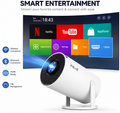 Proyector Portátil HY300 PRO+ | Android 11 · WiFi 6 · 4K · 200 ANSI Lúmenes
