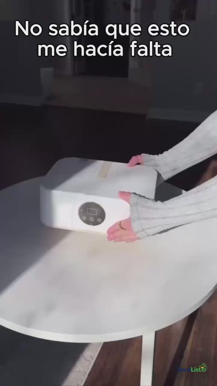 Secadora de Ropa Portátil Plegable Eléctrica con Control Remoto y Temporizador Inteligente